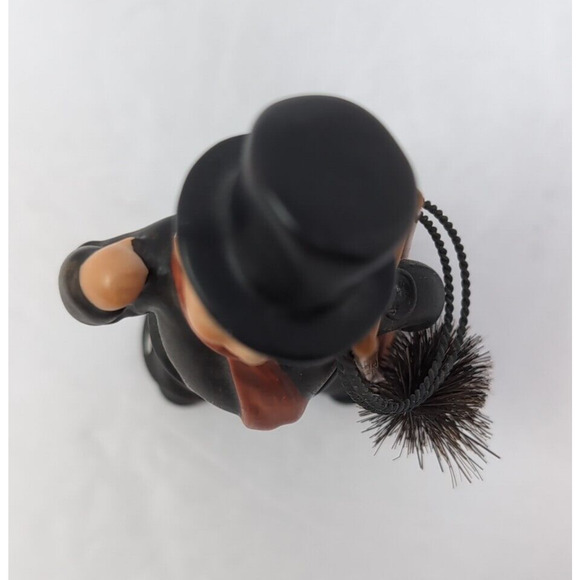 VTG Goebel Chimney Sweep Figurine 3.5 inch TMK-5 Red Ladder Brush Top Hat Boy - Picture 6 of 9